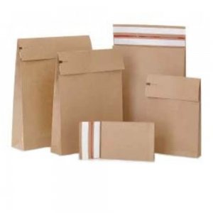 Plic Curierat ECO, Kraft, Dimensiuni 500x400x100 mm, 10 Buc/Set