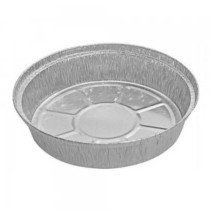 Forma de Copt Rotunda, Material Aluminiu Diametru 19 cm, Model S-807, 50 Buc/Set Forma de Copt Rotunda, Material Aluminiu Diametru 19 cm, Model S-807, 50 Buc/Set