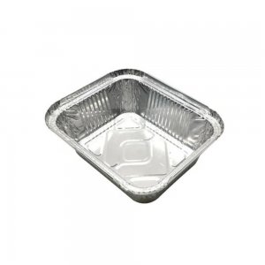 Forma de Copt, Material Aluminiu, Dimensiuni 13.8x10.5x5 cm, Model S-528, 100 Buc/Set Forma de Copt, Material Aluminiu, Dimensiuni 13.8x10.5x5 cm, Model S-528, 100 Buc/Set