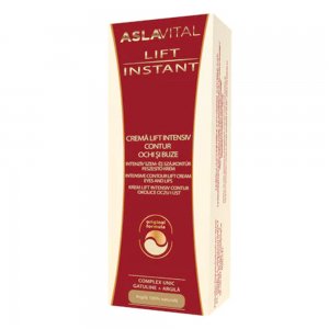 Crema Lift Intensiv Contur Ochi si Buze Aslavital, 15 ml Crema Lift Intensiv Contur Ochi si Buze Aslavital, 15 ml
