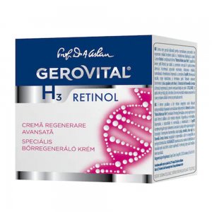 Crema Gerovital H3 Retinol Regenerare Avansata, 50 ml Crema Gerovital H3 Retinol Regenerare Avansata, 50 ml