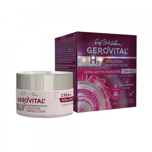 Crema Ultra Activa si Luminozitate Gerovital H3 Evolution Perfect Look, 50 ml Crema Ultra Activa si Luminozitate Gerovital H3 Evolution Perfect Look, 50 ml