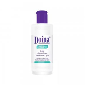 Lapte Doina Intensiv Regenerant Antistres cu Vitamina C si E, 200 ml Lapte Doina Intensiv Regenerant Antistres cu Vitamina C si E, 200 ml