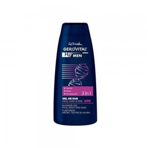 Gel de Dus Gerovital Men H3 Wild 3 in 1, 400 ml