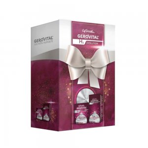 Set cadou Gerovital H3 Evolution: Crema Anti-age Intens Restructuranta, 50 ml + Ser Perfect Anti-age, 15 ml Set cadou Gerovital H3 Evolution: Crema Anti-age Intens Restructuranta, 50 ml + Ser Perfect Anti-age, 15 ml