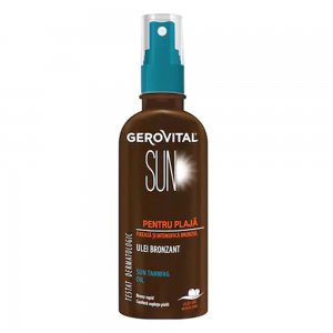 Ulei Bronzant pentru Plaja Gerovital Sun, 150 ml Ulei Bronzant pentru Plaja Gerovital Sun, 150 ml