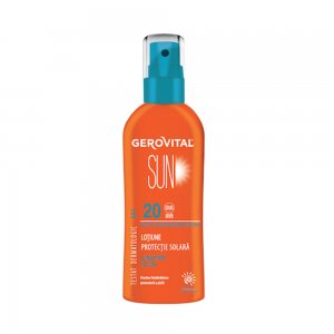 Lotiune Protectie Solara Gerovital Sun SPF 20, 150 ml Lotiune Protectie Solara Gerovital Sun SPF 20, 150 ml
