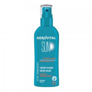 Lotiune Calmare Arsuri Solare Gerovital Sun, 150 ml Lotiune Calmare Arsuri Solare Gerovital Sun, 150 ml