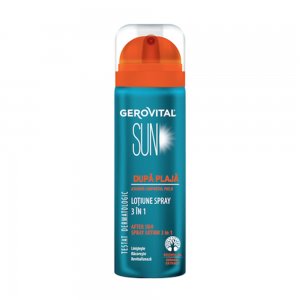 Lotiune Spray 3 în 1 Dupa Plaja Gerovital Sun, 150 ml Lotiune Spray 3 în 1 Dupa Plaja Gerovital Sun, 150 ml