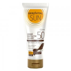 Crema cu Protectie Solara Gerovital Sun, SPF 50, 150 ml Crema cu Protectie Solara Gerovital Sun, SPF 50, 150 ml