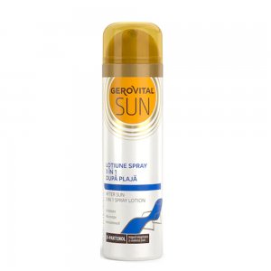 Lotiune Spray Dupa Plaja 3 in 1 Gerovital Sun, 150 ml Lotiune Spray Dupa Plaja 3 in 1 Gerovital Sun, 150 ml