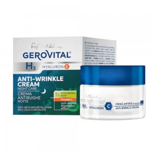 Crema Antirid de Noapte Gerovital H3 Hyaluron C, 50 ml Crema Antirid de Noapte Gerovital H3 Hyaluron C, 50 ml