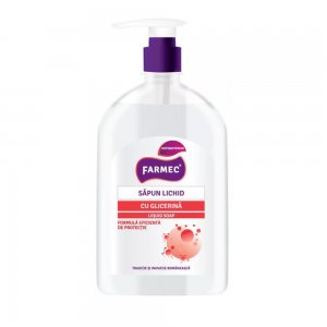 Sapun Lichid Farmec cu Glicerina, 500 ml
