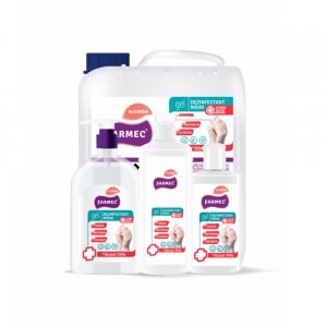 Gel Dezinfectant Maini Farmec cu 70% Alcool, 1 L Gel Dezinfectant Maini Farmec cu 70% Alcool, 1 L