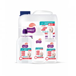 Gel Dezinfectant Maini Farmec cu 70% Alcool, 500 ml Gel Dezinfectant Maini Farmec cu 70% Alcool, 500 ml
