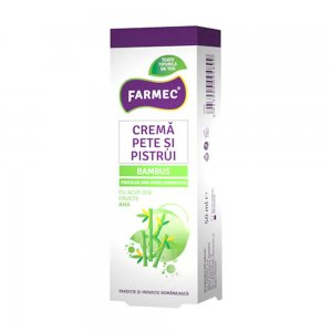 Crema pentru Fata Farmec Pete si Pistrui, 50 ml Crema pentru Fata Farmec Pete si Pistrui, 50 ml