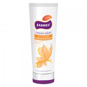Crema pentru Maini Farmec cu Glicerina, 150 ml Crema pentru Maini Farmec cu Glicerina, 150 ml