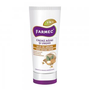 Crema Farmec pentru Maini si Unghii, 100 ml Crema Farmec pentru Maini si Unghii, 100 ml
