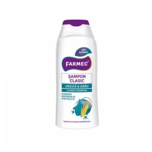 Sampon Farmec Clasic cu Urzica si Grau, 200 ml Sampon Farmec Clasic cu Urzica si Grau, 200 ml