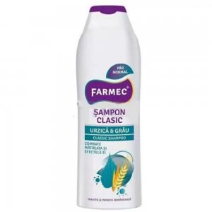 Sampon Farmec Clasic cu Urzica si Grau, 400 ml Sampon Farmec Clasic cu Urzica si Grau, 400 ml