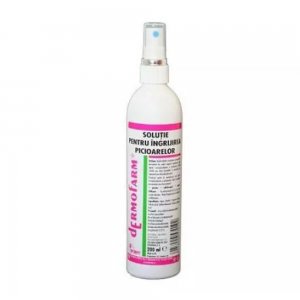 Solutie Dermofarm pentru Ingrijirea Picioarelor, 200 ml Solutie Dermofarm pentru Ingrijirea Picioarelor, 200 ml