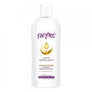 Lapte Demachiant Farmec cu Ulei de Argan, 150 ml Lapte Demachiant Farmec cu Ulei de Argan, 150 ml