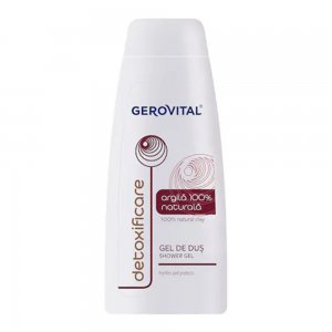 Gel de Dus Gerovital Argila 100 % Naturala, 400 ml