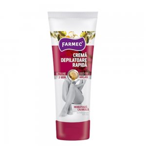 Crema Depilatoare Farmec Rapida, Ulei de Argan, 150 ml