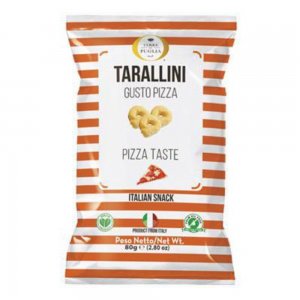 Covrigei Tarallini Gust de Pizza, 80 g, 50 Pachete/Bax Covrigei Tarallini Gust de Pizza, 80 g, 50 Pachete/Bax