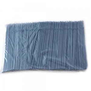 Set 500 Buc, Paie din Plastic Flexibile Negre, 240x5 mm