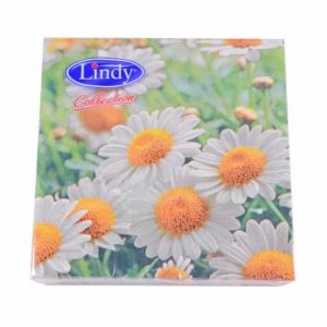 Servetele Lindy Margarete, Dimensiune 33x33 cm, 3 Straturi, 20 Foi/Pachet Servetele Lindy Margarete, Dimensiune 33x33 cm, 3 Straturi, 20 Foi/Pachet