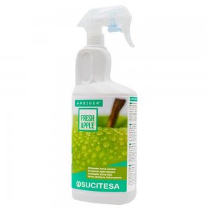 Odorizant Sucitesa Ambigen Fresh Apple cu Pulverizator, 750 ml