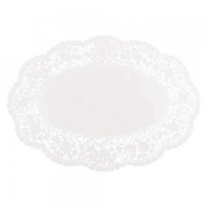 Dantela Ovala pentru Tort din Hartie, Culoare Alba, Dimensiune 26x36 cm, 12 Buc/Set Dantela Ovala pentru Tort din Hartie, Culoare Alba, Dimensiune 26x36 cm, 12 Buc/Set