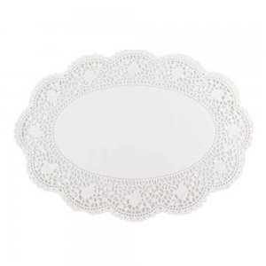 Dantela Ovala pentru Tort din Hartie, Culoare Alba, Dimensiune 30x42 cm, 12 Buc/Set Dantela Ovala pentru Tort din Hartie, Culoare Alba, Dimensiune 30x42 cm, 12 Buc/Set