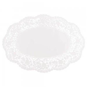 Dantela Ovala pentru Tort din Hartie, Culoare Alba, Dimensiune 18x28 cm, 12 Buc/Set Dantela Ovala pentru Tort din Hartie, Culoare Alba, Dimensiune 18x28 cm, 12 Buc/Set