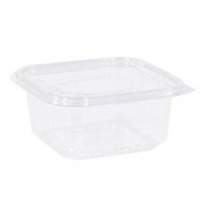 Caserola Dreptunghiulara din Plastic 500 ml, Dimensiune 120x100x47 mm, 50 Buc/Set Caserola Dreptunghiulara din Plastic 500 ml, Dimensiune 120x100x47 mm, 50 Buc/Set