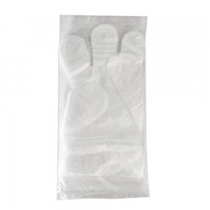 Manusi din Plastic de Unica Folosinta HDPE, Marimea L, 100 Buc/Set