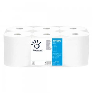 Prosoape de Hartie Papernet Ecolabel cu Derulare Centrala din Celuloza, 2 Straturi, 135 m, 6 Role/Bax Prosoape de Hartie Papernet Ecolabel cu Derulare Centrala din Celuloza, 2 Straturi, 135 m, 6 Role/Bax