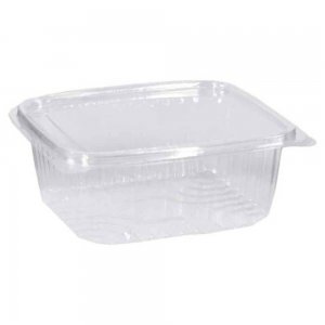 Caserola din Plastic cu Capac, Dimensiune 175x105x75 mm, 1000 cc, 100 Buc/Set