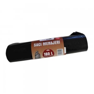 Saci Menajeri LDPE Praktikpack 160 L, 10 Buc/Rola