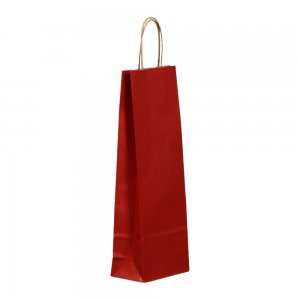 Set 100 de Sacose din Hartie pentru Sticle, Model Bordo, 14x8x39 cm, Hartie Kraft Alba 90 g/m², Maner Sfoara Set 100 de Sacose din Hartie pentru Sticle, Model Bordo, 14x8x39 cm, Hartie Kraft Alba 90 g/m², Maner Sfoara
