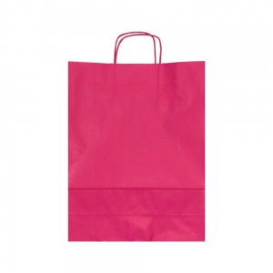 Set 100 de Sacose din Hartie Model Rodamin, 18x8x22 cm, Hartie Kraft Alba 90 g/m², Maner Sfoara Set 100 de Sacose din Hartie Model Rodamin, 18x8x22 cm, Hartie Kraft Alba 90 g/m², Maner Sfoara