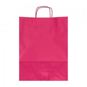 Set 100 de Sacose din Hartie Model Rodamin, 26x12x35 cm, Hartie Kraft Alba 90 g/m², Maner Sfoara Set 100 de Sacose din Hartie Model Rodamin, 26x12x35 cm, Hartie Kraft Alba 90 g/m², Maner Sfoara