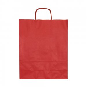 Set 100 de Sacose din Hartie Model Rosu, 26x12x35 cm, Hartie Kraft Alba 90 g/m², Maner Sfoara Set 100 de Sacose din Hartie Model Rosu, 26x12x35 cm, Hartie Kraft Alba 90 g/m², Maner Sfoara