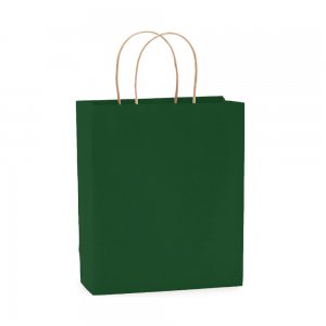 Set 100 de Sacose din Hartie Model Verde Inchis, 26x12x35 cm, Hartie Kraft Alba 90 g/m², Maner Sfoara Set 100 de Sacose din Hartie Model Verde Inchis, 26x12x35 cm, Hartie Kraft Alba 90 g/m², Maner Sfoara