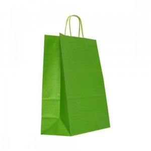 Set 100 de Sacose din Hartie Model Verde Deschis, 32x12x41 cm, Hartie Kraft Alba 90 g/m², Maner Sfoara Set 100 de Sacose din Hartie Model Verde Deschis, 32x12x41 cm, Hartie Kraft Alba 90 g/m², Maner Sfoara