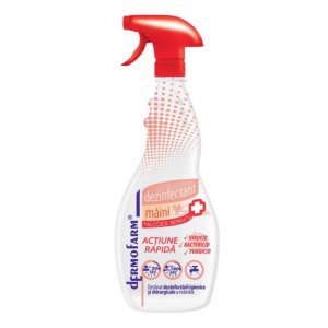 Gel Dezinfectant Farmec pentru Maini Dermofarm, 80% Alcool, 750 ml Gel Dezinfectant Farmec pentru Maini Dermofarm, 80% Alcool, 750 ml