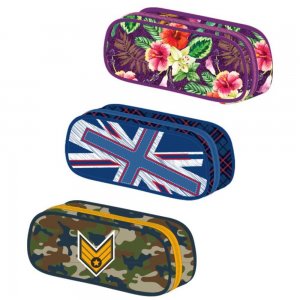 Penar Tip Etui Dreptunghiular, 1 Fermoar cu 1 Extindere cu Buzunar Interior, Model Pigna Penar Tip Etui Dreptunghiular, 1 Fermoar cu 1 Extindere cu Buzunar Interior, Model Pigna