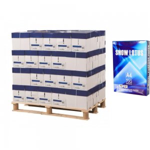 Hartie Copiator Snow Lotus, Format A4, Gramaj 70 g/m², 500 Coli/Top, 320 Top/Palet