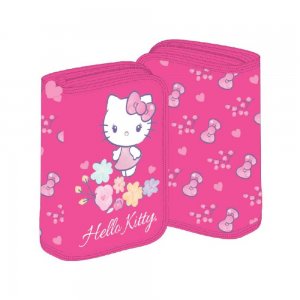 Penar Neechipat pentru Fete, 1 Fermoar cu 2 Extensii, Model Hello Kitty, Culoare Roz Penar Neechipat pentru Fete, 1 Fermoar cu 2 Extensii, Model Hello Kitty, Culoare Roz